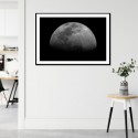 Half Moon Art Print