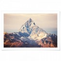 Himalaya Mountains Landscape Art Print