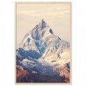 Himalaya Mountains Portrait Art Print