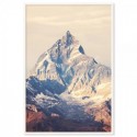 Himalaya Mountains Portrait Art Print