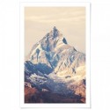 Himalaya Mountains Portrait Art Print