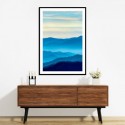 Misty Mountains Art Print