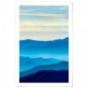 Misty Mountains Art Print