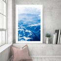 Winter Mountains Art Print