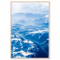 Winter Mountains Art Print