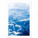 Winter Mountains Art Print