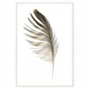 Gold Feather Art Print