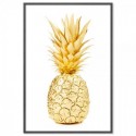 Gold Pineapple Art Print