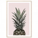 Pineapple Nouveau Art Print