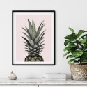 Pineapple Nouveau Art Print