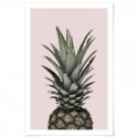 Pineapple Nouveau Art Print