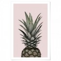 Pineapple Nouveau Art Print