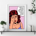 I Wake Up Feeling Art Print