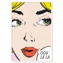 Woman Ooh La La Art Print