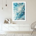 Blue Glacier Art Print