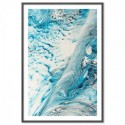 Blue Glacier Art Print