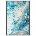 Blue Glacier Art Print