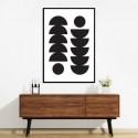 Circles Half Spheres Art Print