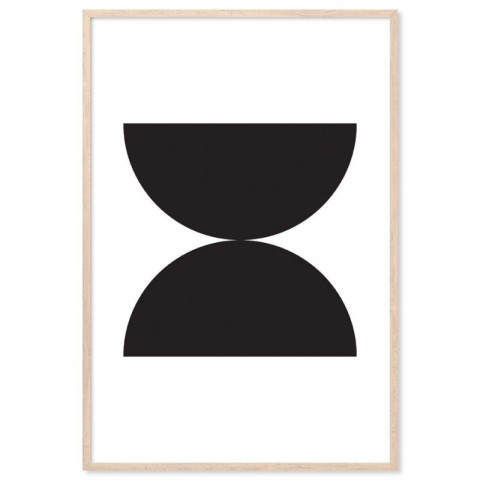 Half Spheres Stack Art Print