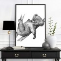 Koala Kip Art Print