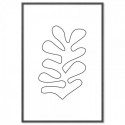 Matisse Inspired Cutout White Art Print