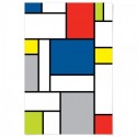 Mondrian Inspired Art Print