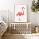 Flamingo Pink Art Print