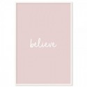 Believe Art Print