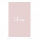 Believe Art Print