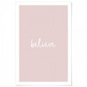 Believe Art Print