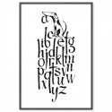 Dog Alphabet Art Print