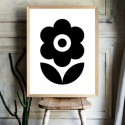 Scandinavian Flower Art Print