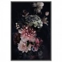 Vintage Flowers Peonies Hydrangea Art Print