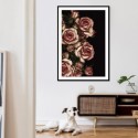 Vintage Rose Bouquet Art Print