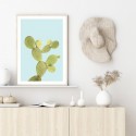 Cactus Plant Opuntia Art Print