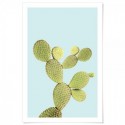 Cactus Plant Opuntia Art Print