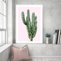 Saguaro Cactus Pink Art Print