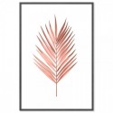 Palm Leaf Pink Art Print