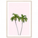 Palm Tree Pink Art Print