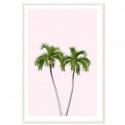 Palm Tree Pink Art Print