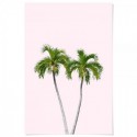 Palm Tree Pink Art Print