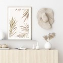 Pastel Palm Wallpaper Art Print