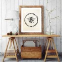 French Provincial Bee Art Print