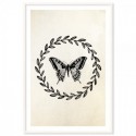 French Provincial Butterfly Art Print