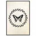 French Provincial Butterfly Art Print