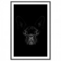 French Bulldog Black Art Print