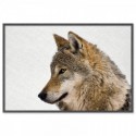 Hello Wolf Landscape Art Print