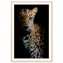 Leopard Grace Art Print