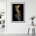 Leopard Grace Art Print