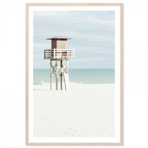 Beach Coast Guard Art Print